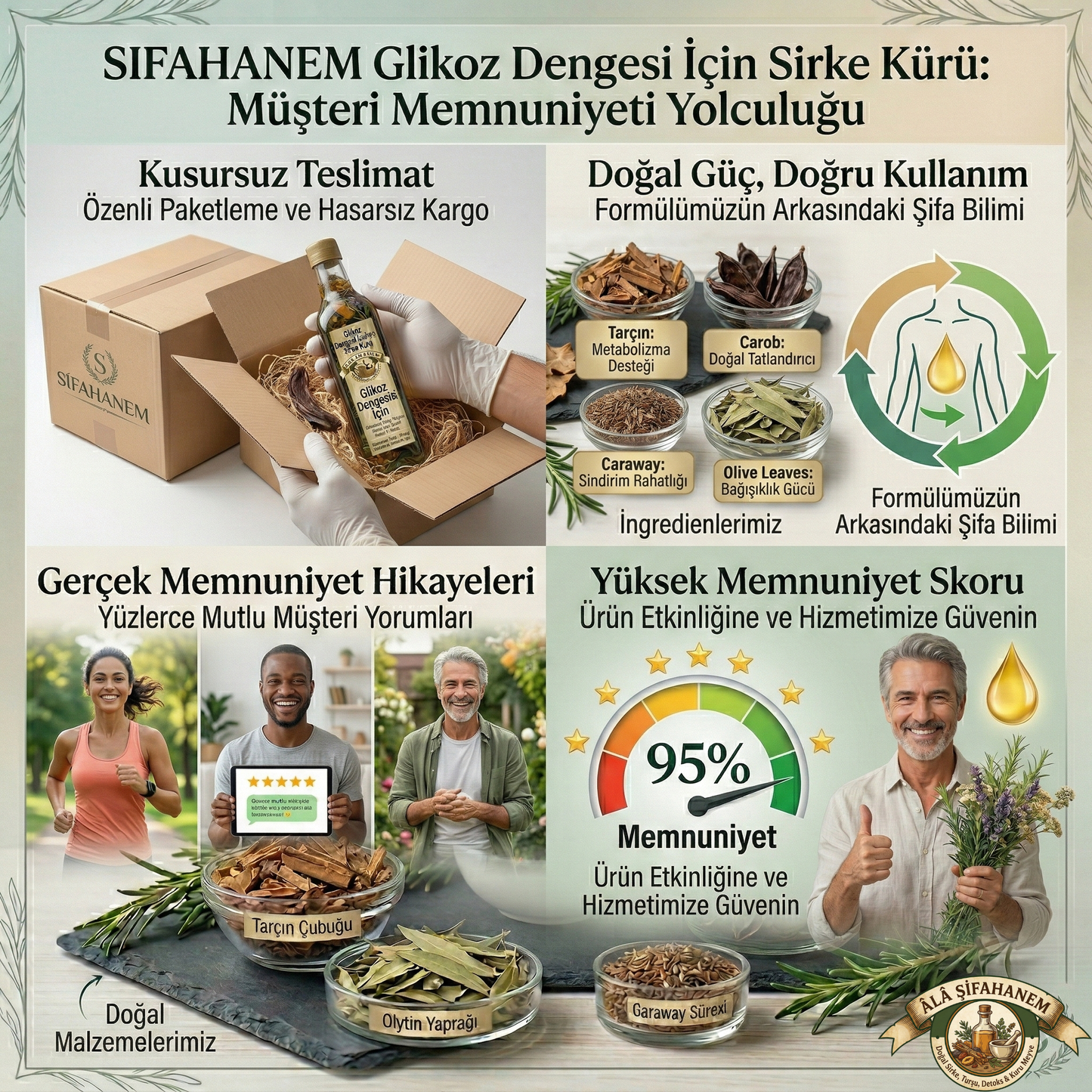 ŞEKER DENGELEYİCİ FERMENTE SİRKE (500 ml)