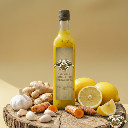 SARIMSAK & LİMON İÇERİKLİ DOĞAL BİTKİSEL DESTEK KÜRÜ