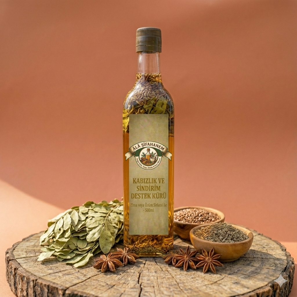 Kabızlık, Şişkinlik ve Gaz İçin Doğal Sindirim Destek Kürü