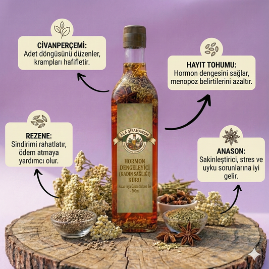 Hormon Dengeleyici Kür (Kadınlara Özel) DETOXİRKE