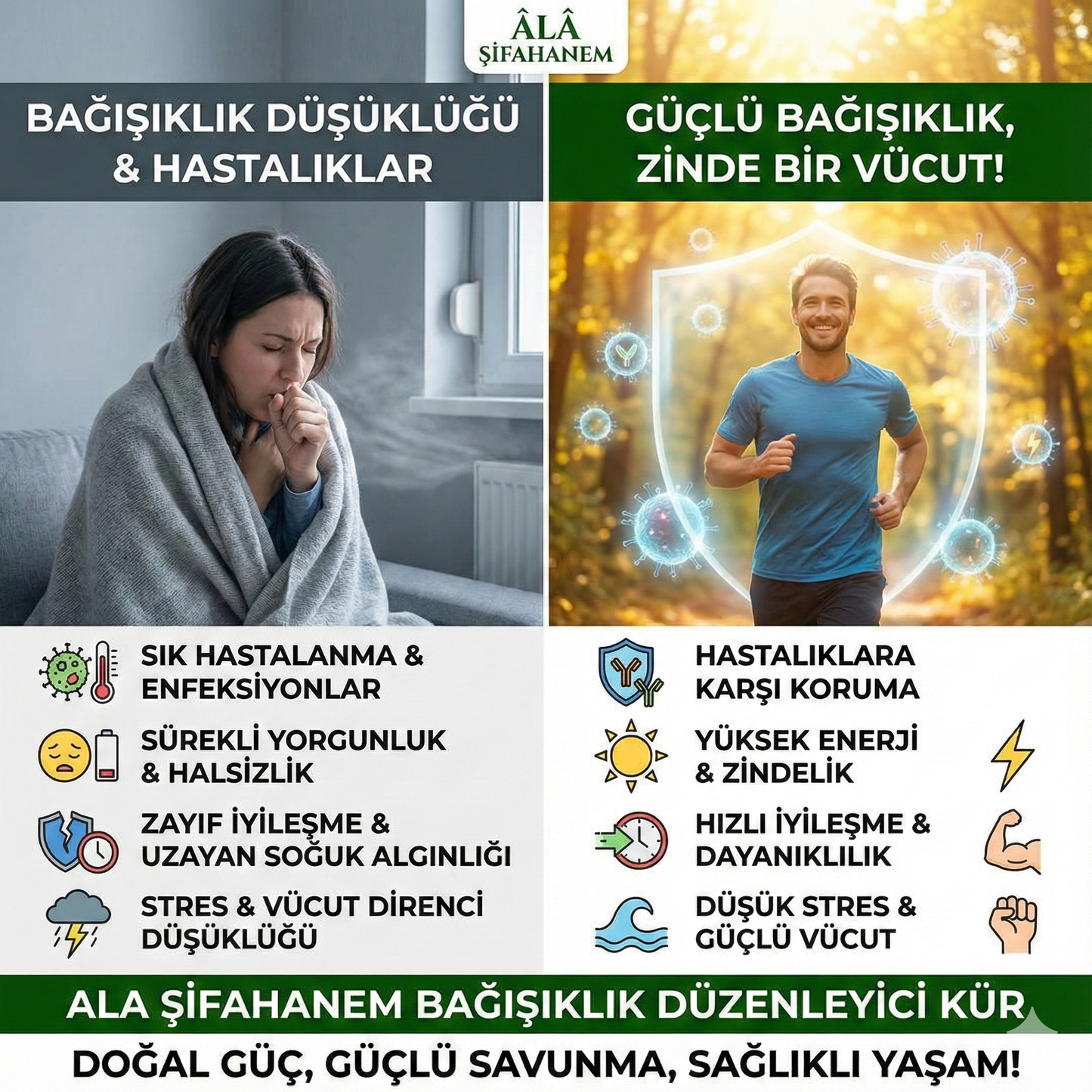 BAĞIŞIKLIK GÜÇLENDİRİCİ FERMENTE SİRKE (500 ml)