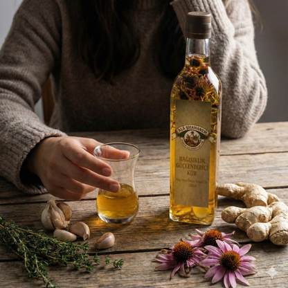 BAĞIŞIKLIK GÜÇLENDİRİCİ FERMENTE SİRKE (500 ml)