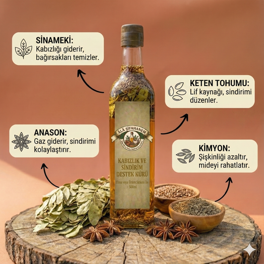 Kabızlık ve Sindirim Destek Kürü DETOXİRKE