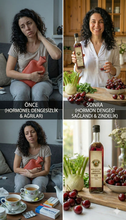 HORMON DENGELEYİCİ FERMENTE SİRKE (500 ml)