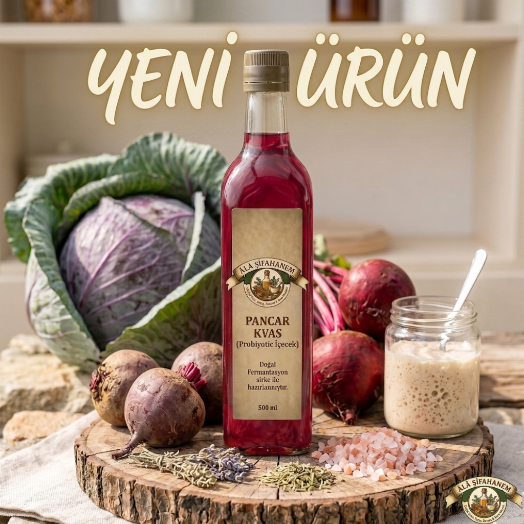 PREBİYOTİK PANCAR KVAS (500 ml)