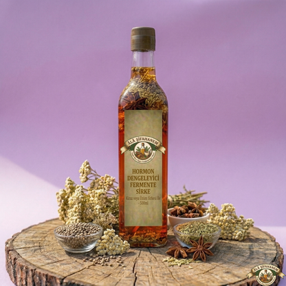 HORMON DENGELEYİCİ FERMENTE SİRKE (500 ml)