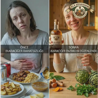 KARACİĞER DESTEKLEYİCİ FERMENTE SİRKE (500 ml)